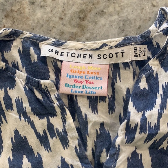 Like New Girls Gretchen Scott Designs Swimsuit Coverup Size 8/10 - Picture 2 of 3